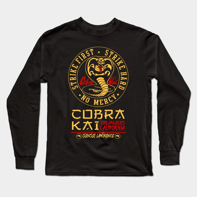 cobra kai Long Sleeve T-Shirt by sisidsi